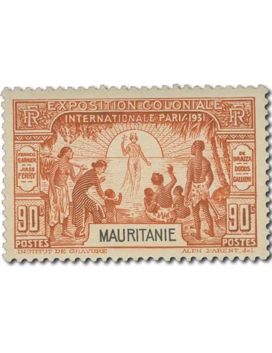 n° 62/65** - Timbre MAURITANIE Poste