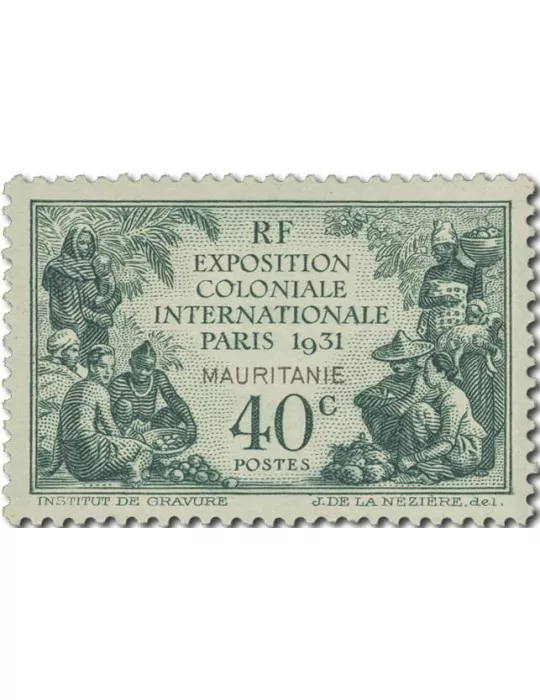 n° 62/65** - Timbre MAURITANIE Poste