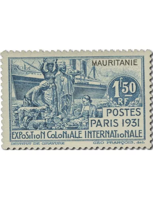 n° 62/65** - Timbre MAURITANIE Poste