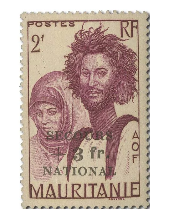 n° 119/122** - Timbre MAURITANIE Poste