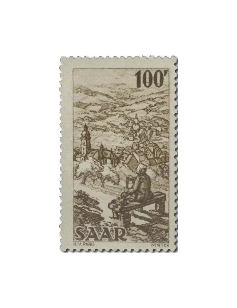 n° 255/262* - Timbre SARRE Poste