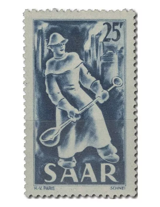 n° 255/262* - Timbre SARRE Poste