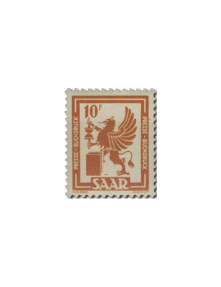 n° 255/262* - Timbre SARRE Poste