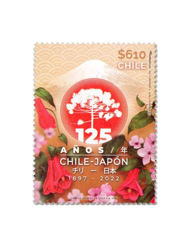 n° 2191 - Timbre CHILI Poste