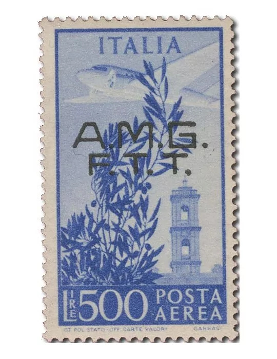 PA n° 13/16* - Timbre ITALIE TRIESTE Poste Aerienne