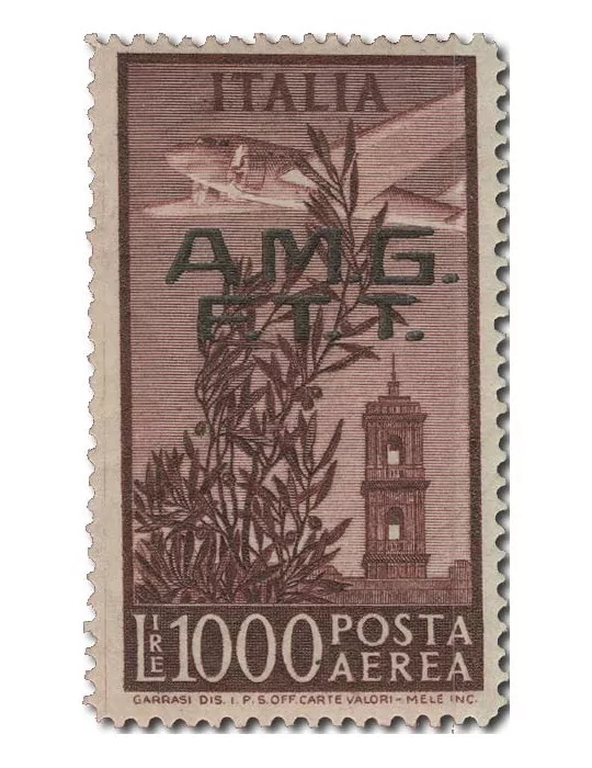 PA n° 13/16* - Timbre ITALIE TRIESTE Poste Aerienne