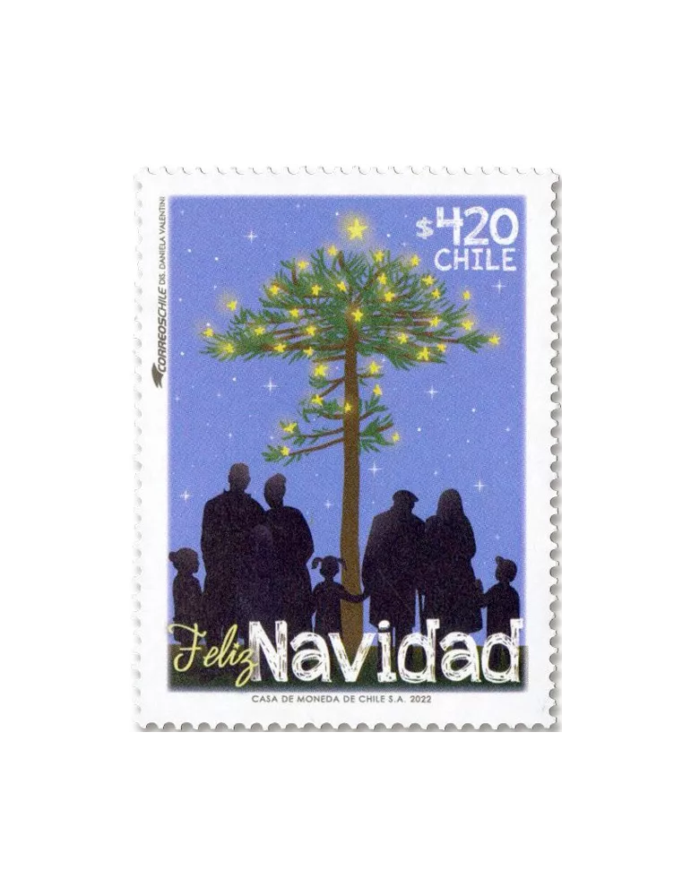 n° 2192 - Timbre CHILI Poste