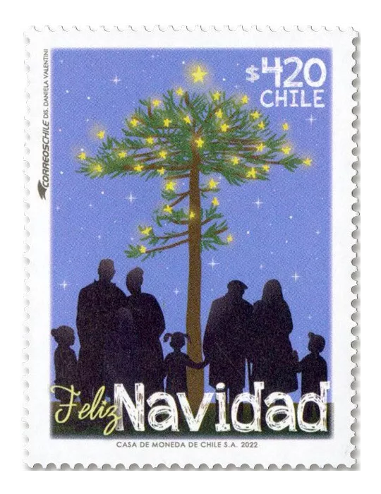 n° 2192 - Timbre CHILI Poste