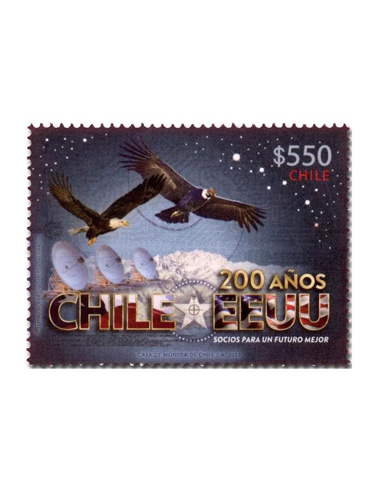 n° 2193 - Timbre CHILI Poste