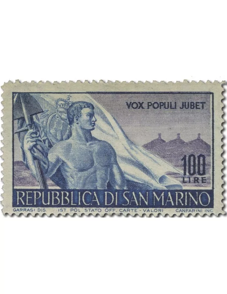 n° 314/318* - Timbre SAINT MARIN Poste