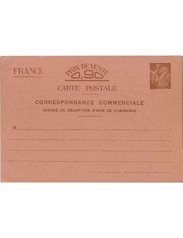 France : Entier Postal sans valeur CP4