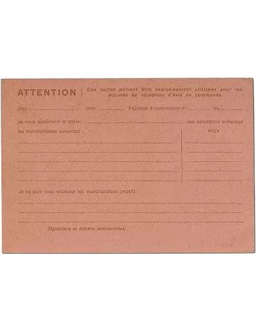 France : Entier Postal sans valeur CP4 2