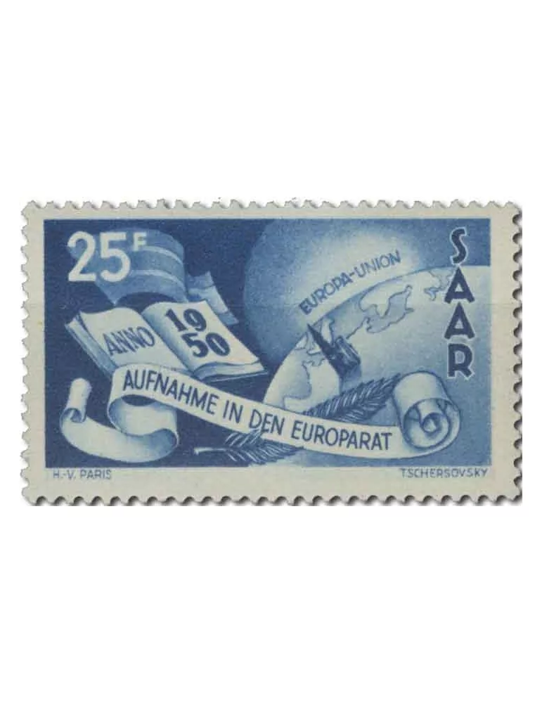 n° 271/277** - Timbre SARRE Poste