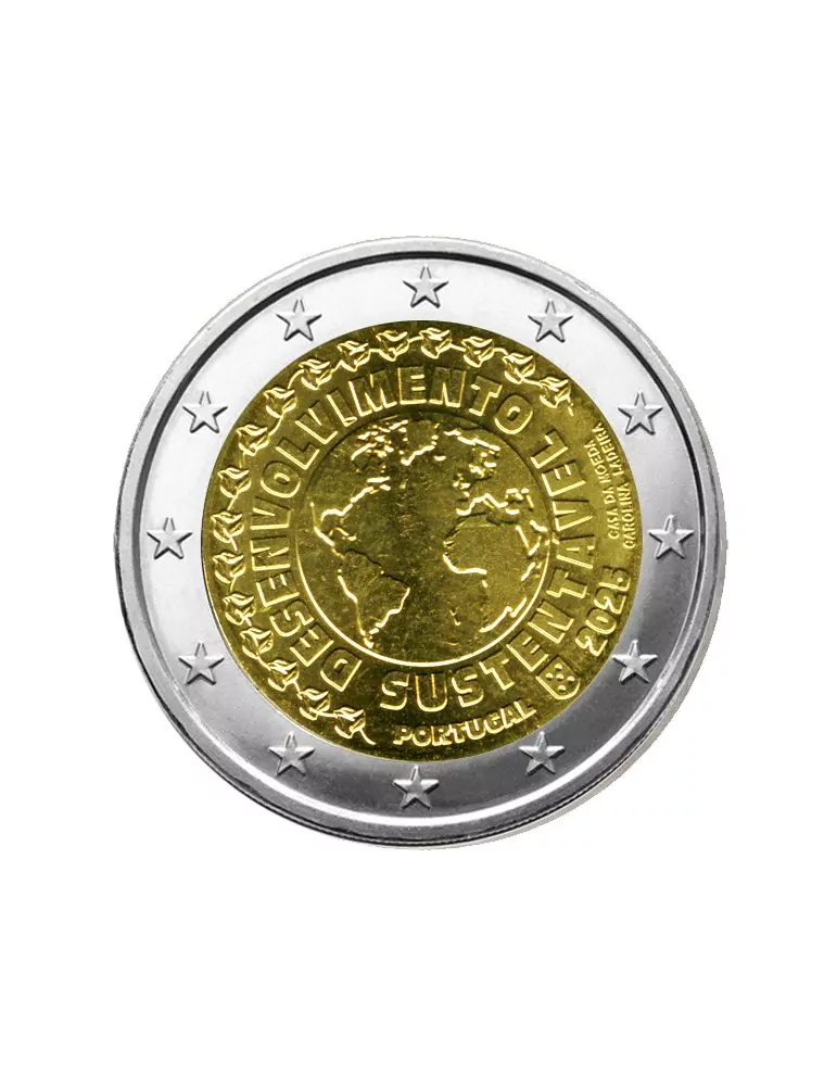 2 EURO COMMEMORATIVE 2025 : PORTUGAL (Développement durable)