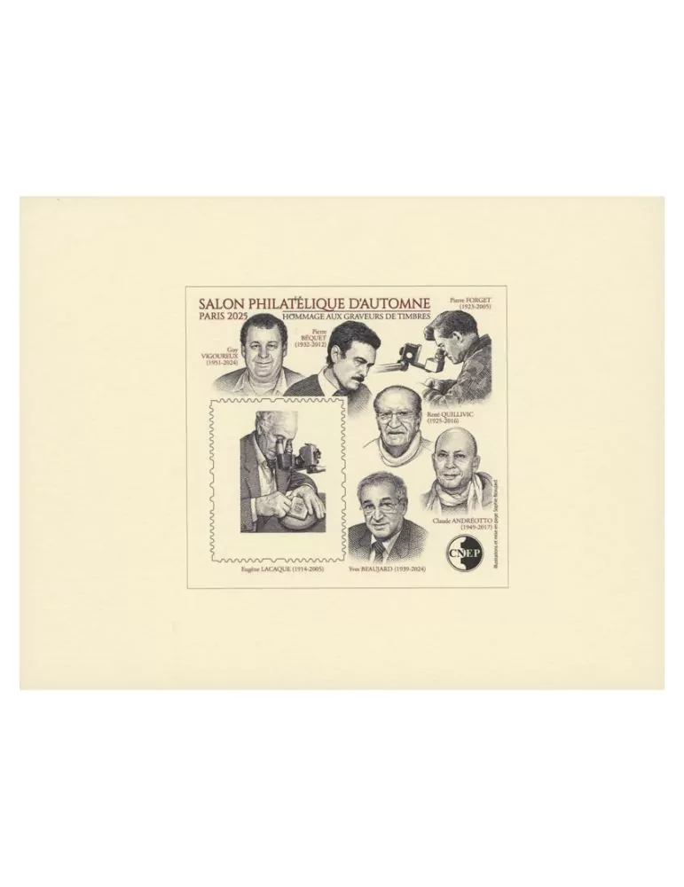 n° 101-101a-101b - Timbre France CNEP