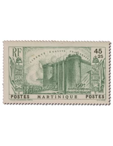 n° 170/174* - Timbre MARTINIQUE Poste 2