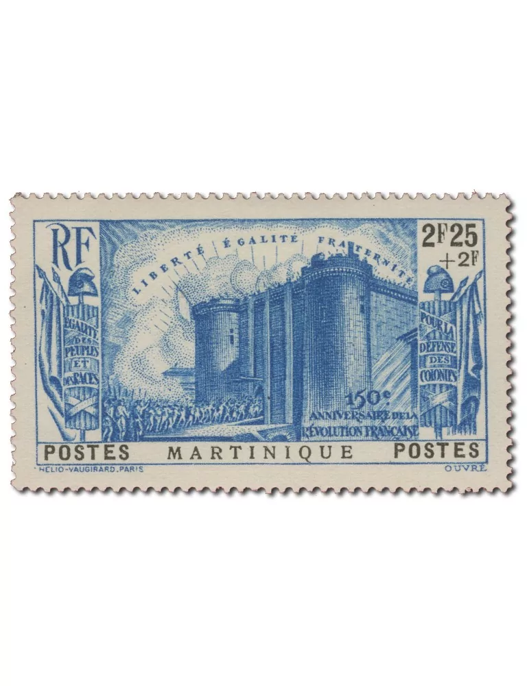 n° 170/174* - Timbre MARTINIQUE Poste