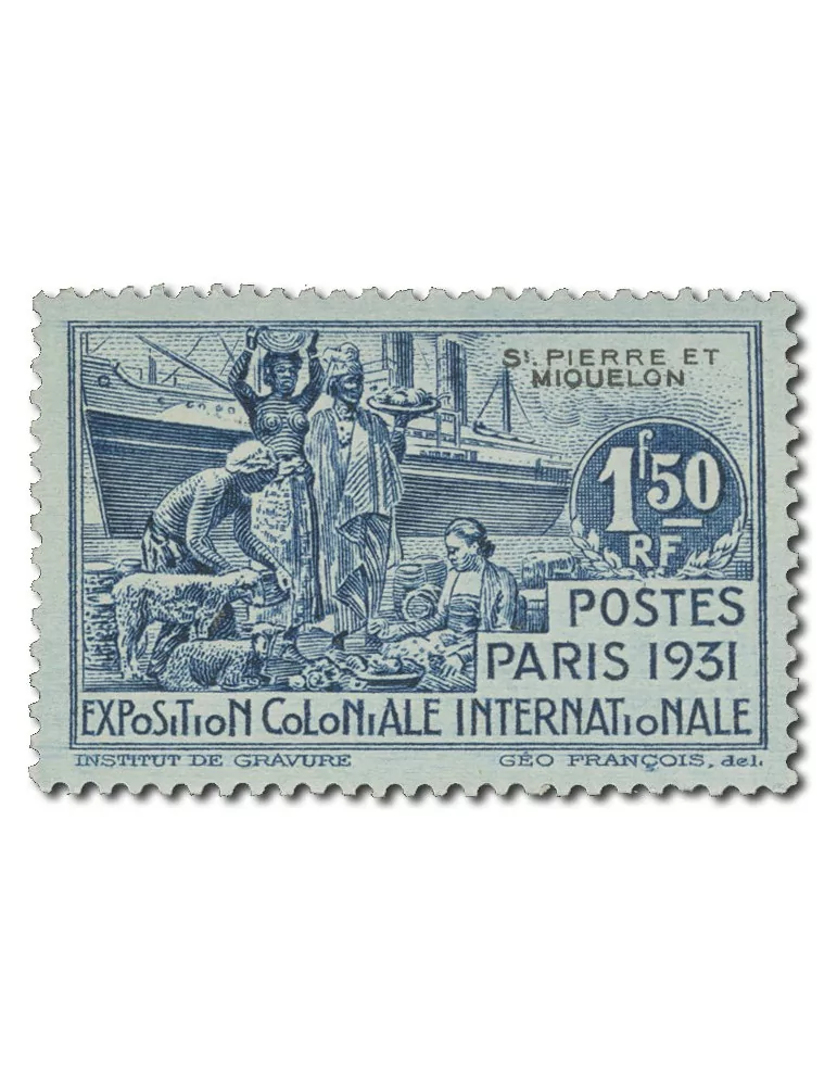 n° 132/135* - Timbre SAINT-PIERRE ET MIQUELON Poste