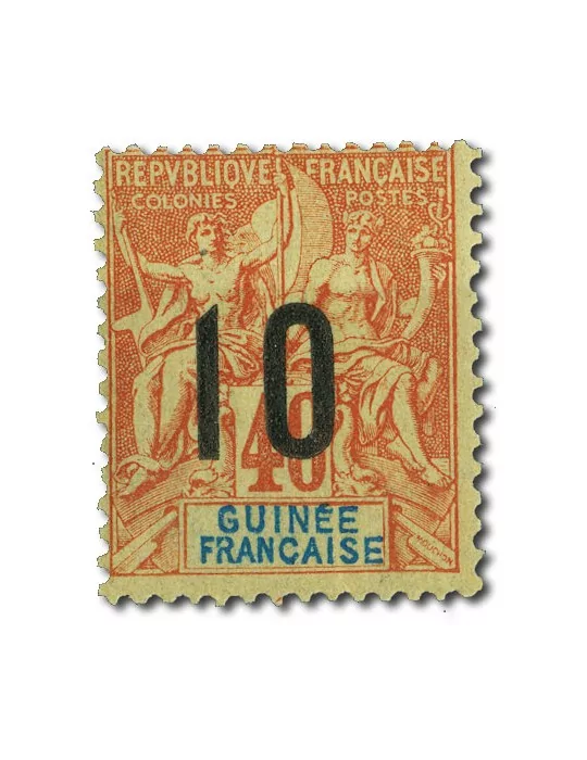 n° 48/62** - Timbre GUINEE Poste