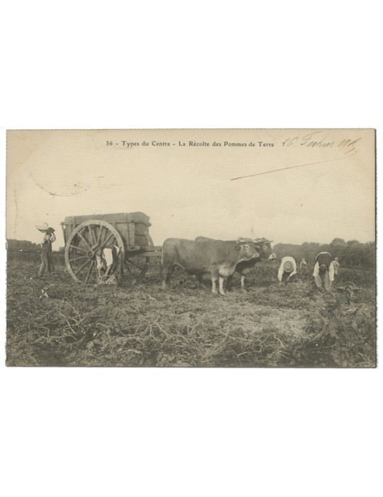 4 CPA - Timbre FRANCE Cpa