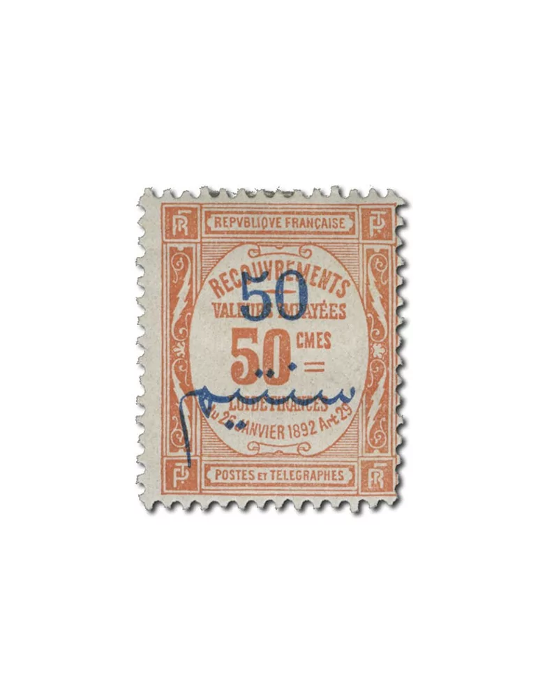 n° 10/16* - Timbre MAROC Taxe