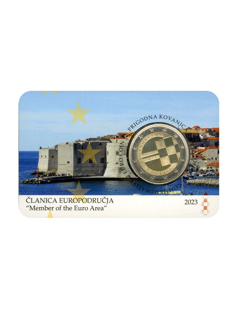 2 EURO COMMEMORATIVE 2023 : CROATIE (10 ans de l'adhésion à l'UE)