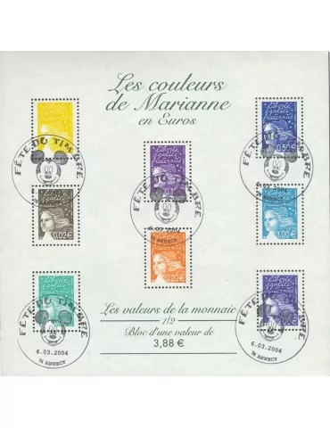 n° 44/45 obl. - Timbre FRANCE Blocs Et Feuillets 2