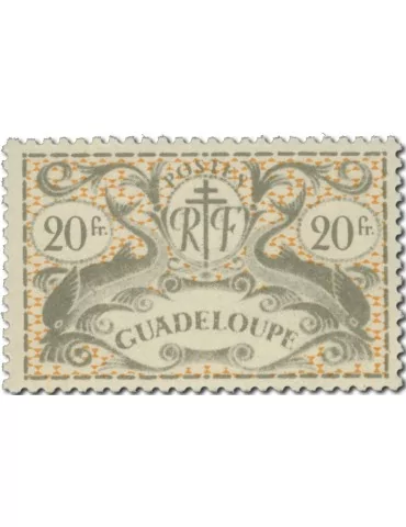 n° 178/196** - Timbre GUADELOUPE Poste 2