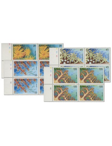 n° 747/750** - Timbre VANUATU Poste