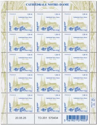 n° F192 - Timbre France Feuillets de France (n° 5889)