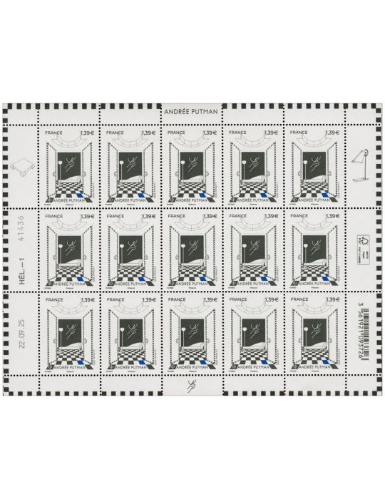 n° F204 - Timbre France Feuillets de France (n° 5916)