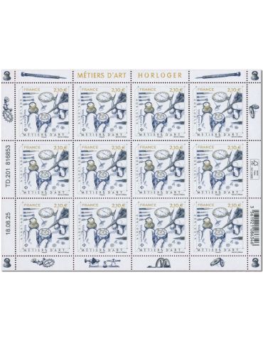 n° F207 - Timbre France Feuillets de France (n° 5942)