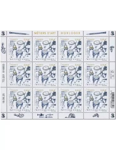 n° F207 - Timbre France Feuillets de France (n° 5942)