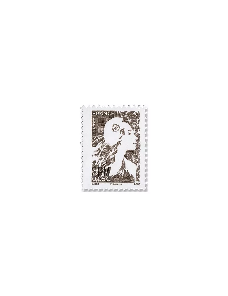 n° 1371 - Timbre Saint-Pierre et Miquelon Poste (Marianne de l'Avenir / 0,05 €)