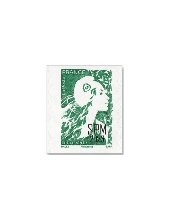 n° C1367 - Timbre Saint-Pierre et Miquelon Poste (Marianne de Balez)
