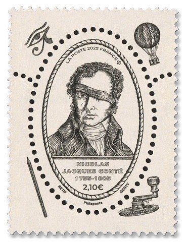 n° 5891 - Timbre FRANCE Poste (NICOLAS JACQUES CONTE)