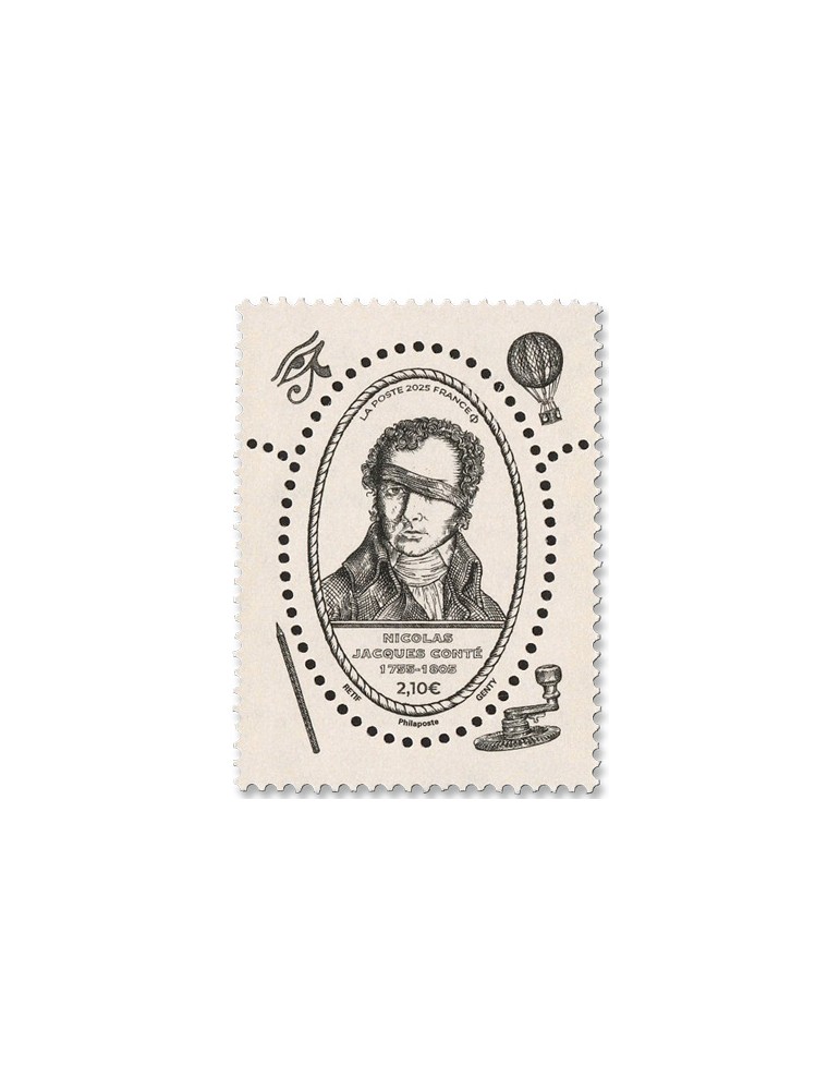 n° 5891 - Timbre FRANCE Poste (NICOLAS JACQUES CONTE)