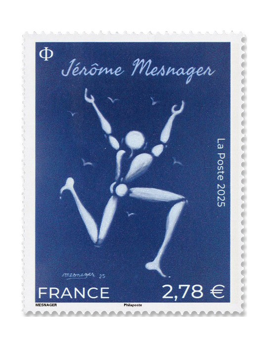 n° 5902 - Timbre FRANCE Poste (JEROME MESNAGER)