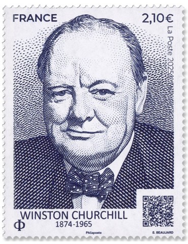 n° 5915 - Timbre FRANCE Poste (Winston Churchill)