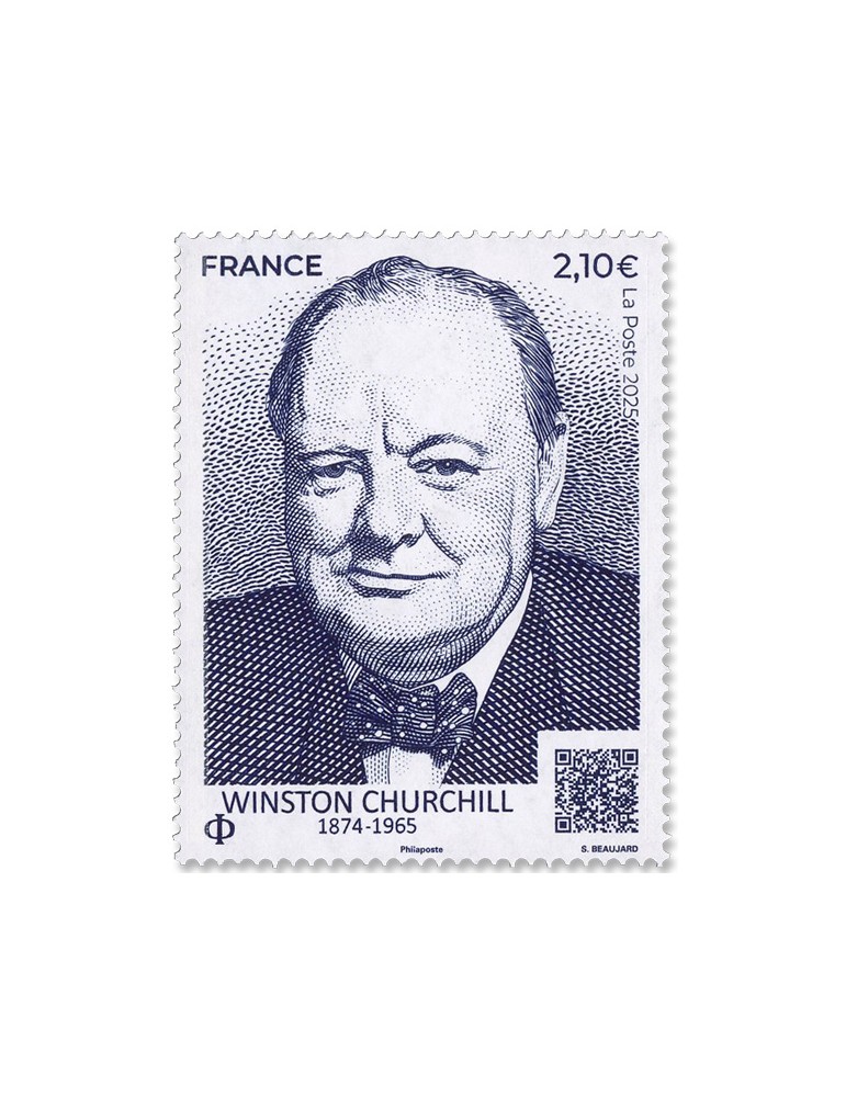 n° 5915 - Timbre FRANCE Poste (Winston Churchill)