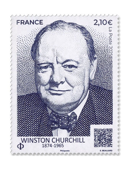 n° 5915 - Timbre FRANCE Poste (Winston Churchill)