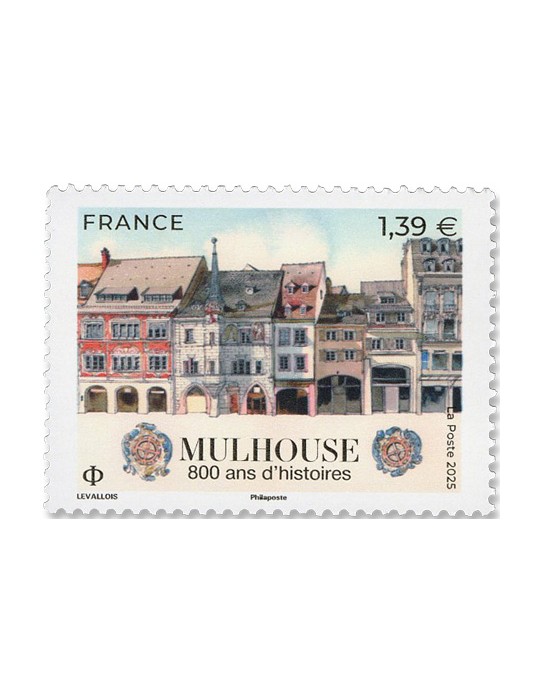n° 5916 - Timbre FRANCE Poste (MULHOUSE, 800 ANS D'HISTOIRES)