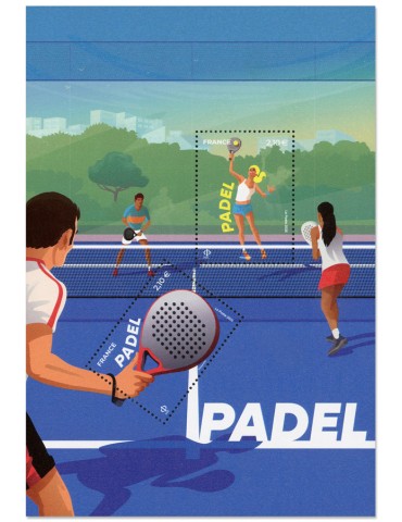 n° F5895 - Timbre FRANCE Poste (PADEL)