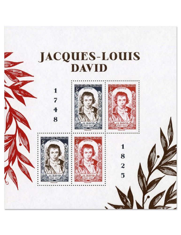 n° F5924 - Timbre FRANCE Poste (BLOC JACQUES LOUIS DAVID)