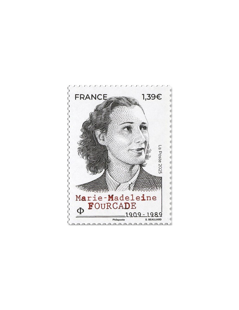 n° F5930 - Timbre France Poste (BLOCS FIGURES DE LA RESISTANCE - 11 25 106)