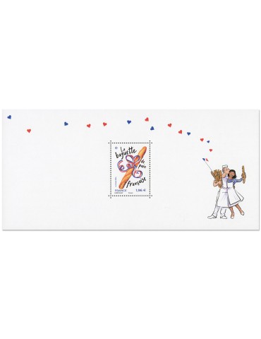 n° 233 - Timbre FRANCE Blocs souvenirs (PLUS BEAU TP 2024 - BAGUETTE - 21 25 413)