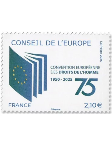 n° 189 - Timbre France De service (CONSEIL DE L'EUROPE)