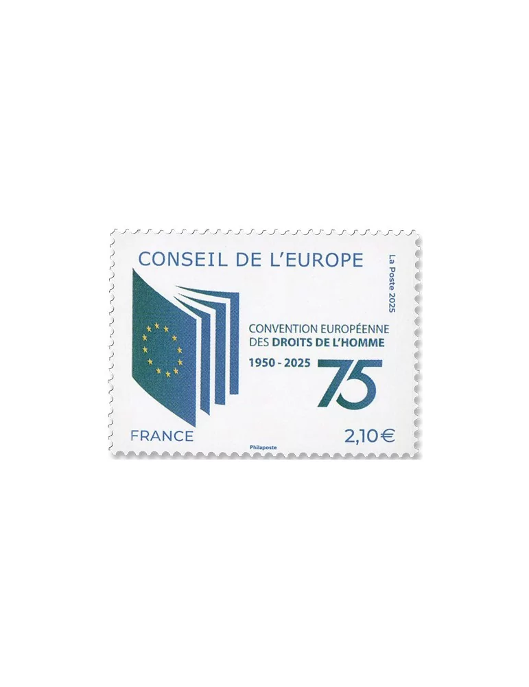 n° 189 - Timbre France De service (CONSEIL DE L'EUROPE)