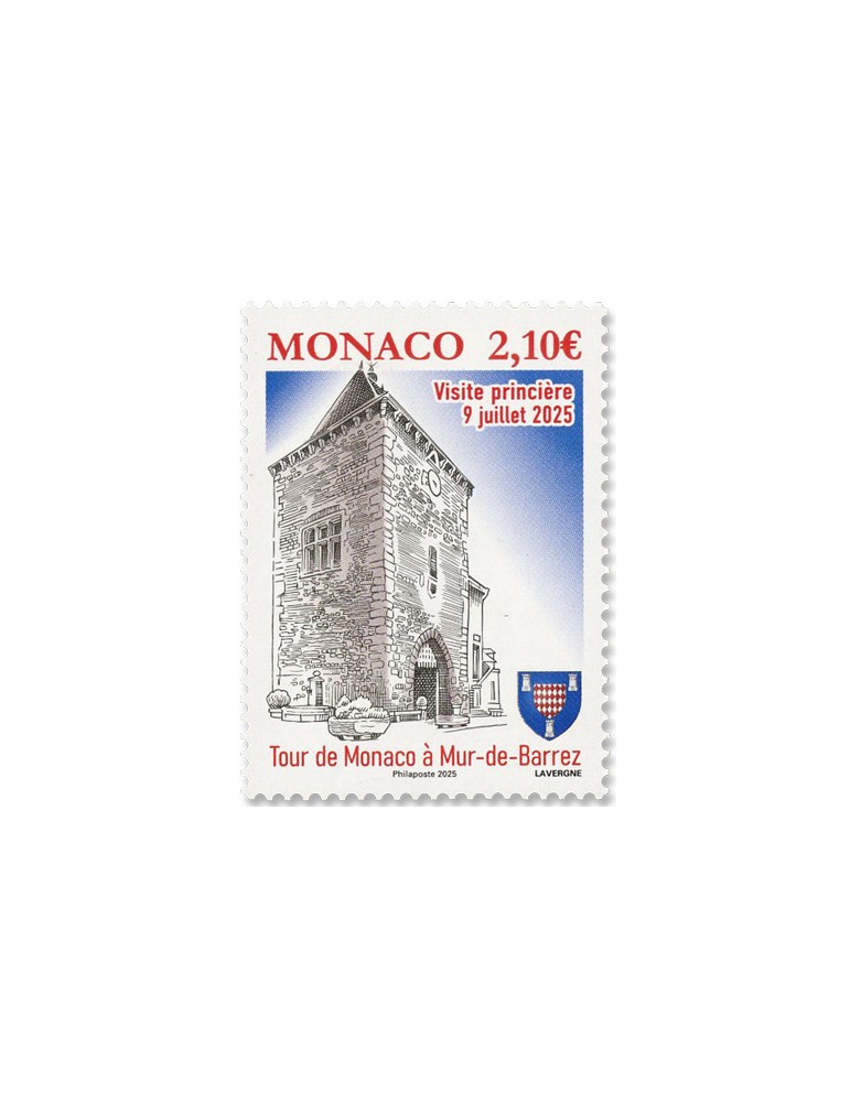 n° 3507 - Timbre MONACO Poste (SITE GRIMALDI DE MONACO - 14 25 441)