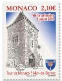 n° 3507 - Timbre MONACO Poste (SITE GRIMALDI DE MONACO - 14 25 441)